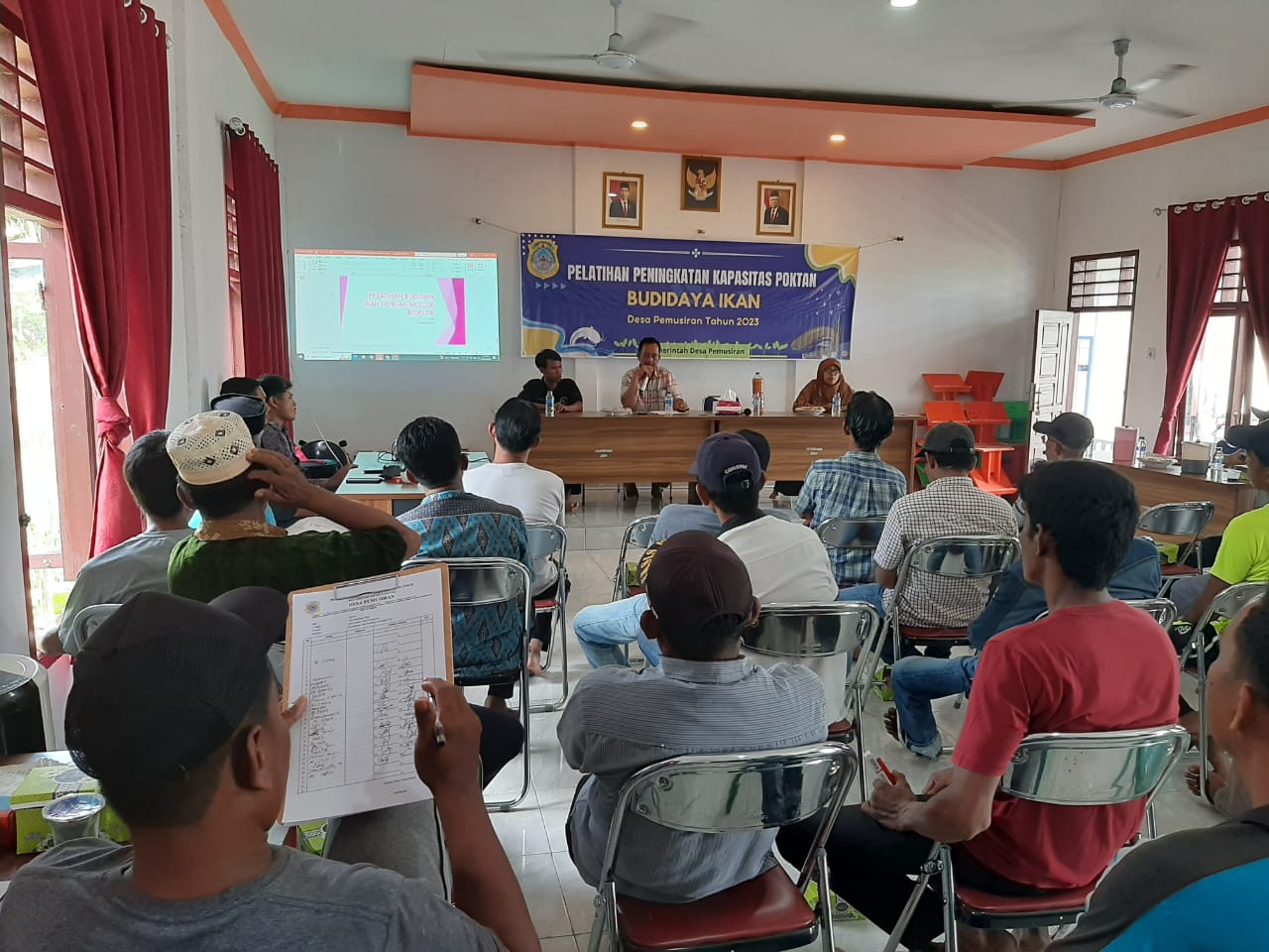 Tingkatkan Kapasitas Poktan Desa Pemusiran Melalui Pelatihan Budidaya Ikan Air Tawar